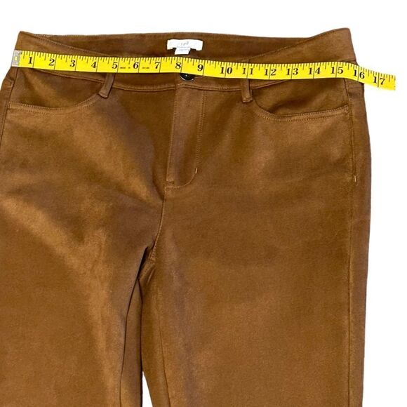 J. Jill Brown Soft Pants Size 8 📦 - Picture 3 of 11